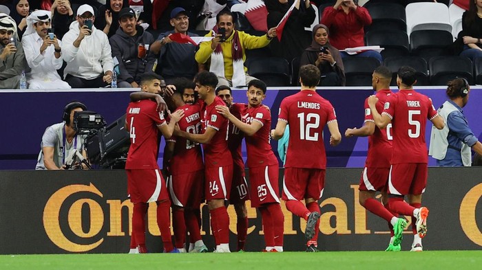 Hasil Piala Asia 2023: Qatar Bekuk Palestina 2-1, Susul Yordania ke Perempat Final