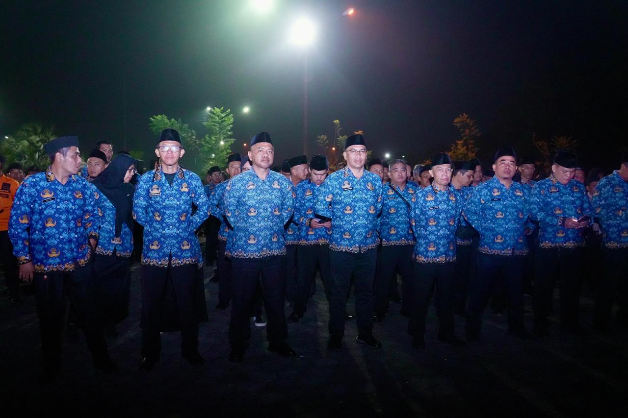 Rudy Susmanto Mengikuti Upacara Kehormatan dan Renungan Suci Doakan Pahlawan yang Gugur Demi Bangsa Dan Negara