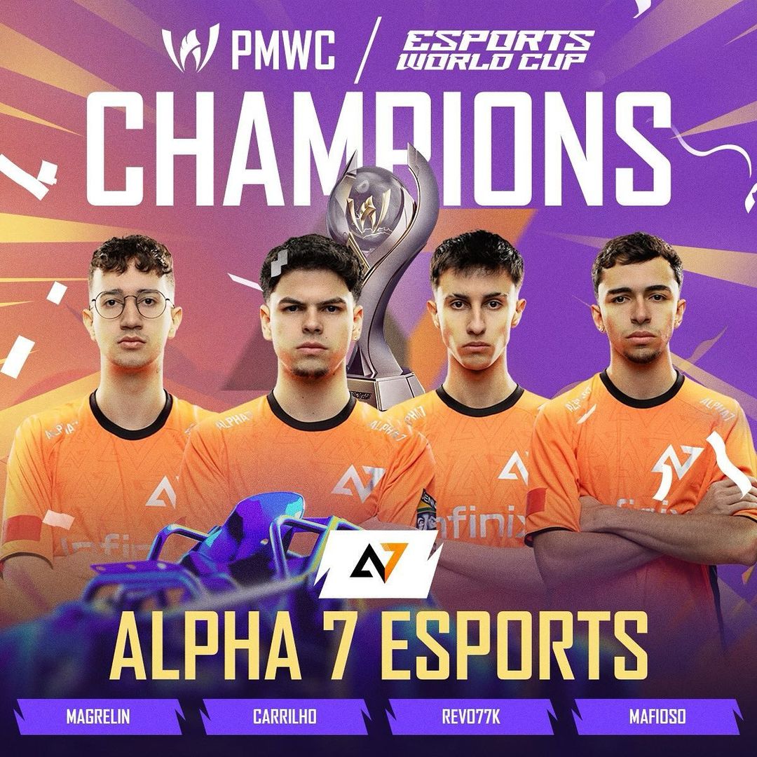 Dominasi Alpha 7 Esports, Juara PUBG Mobile World Cup 2024! 