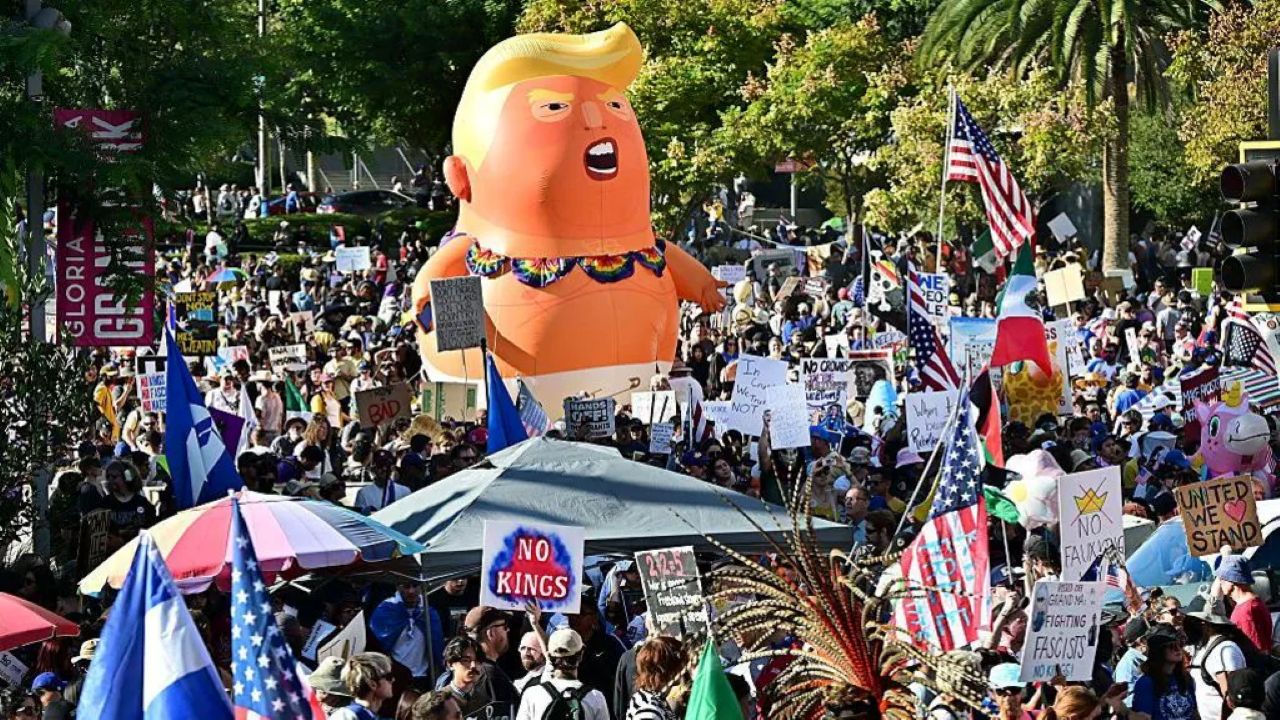 Demonstrasi Nasional 'No Kings' Guncang AS, Jutaan Orang Tolak Kepemimpinan Donald Trump