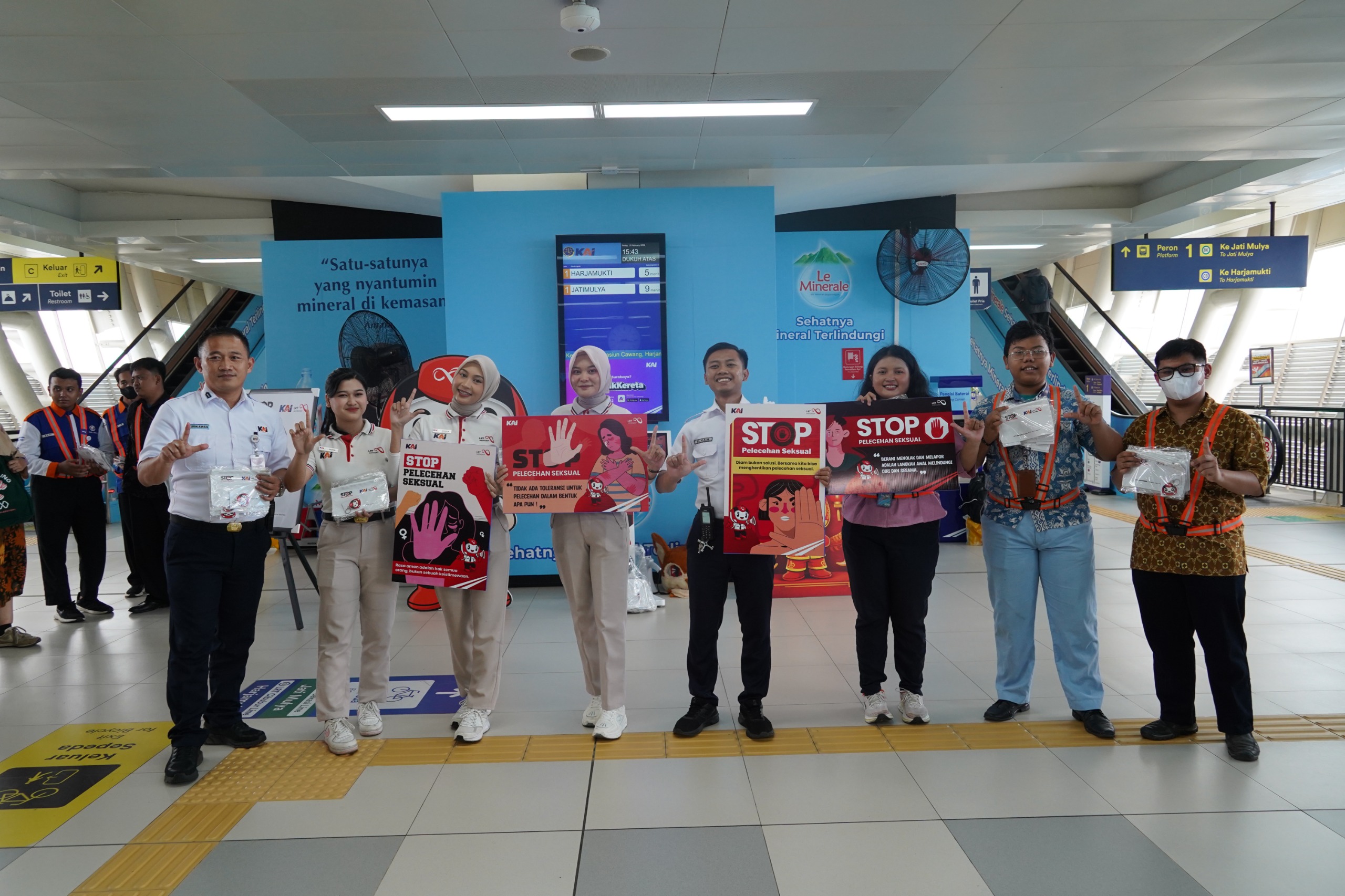 Stop Pelecehan di Transportasi Publik! LRT Jabodebek Ajak Pengguna Ciptakan Ruang Aman Bersama