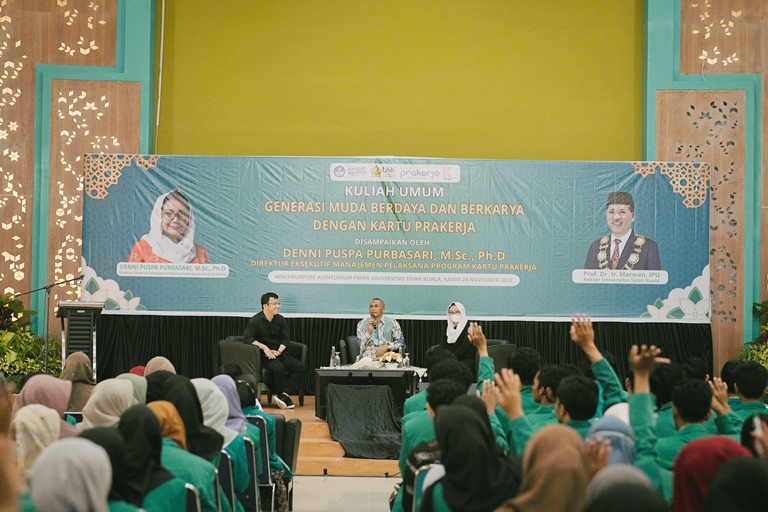 Mahasiswa Universitas Syiah Kuala Diajak Raih Peluang Kreatif di Era Gig Economy 