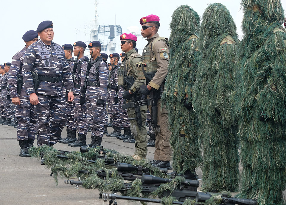 Menuju Bali Siap Tempur, TNI-AL Kirim Pasukan Amankan KTT G20