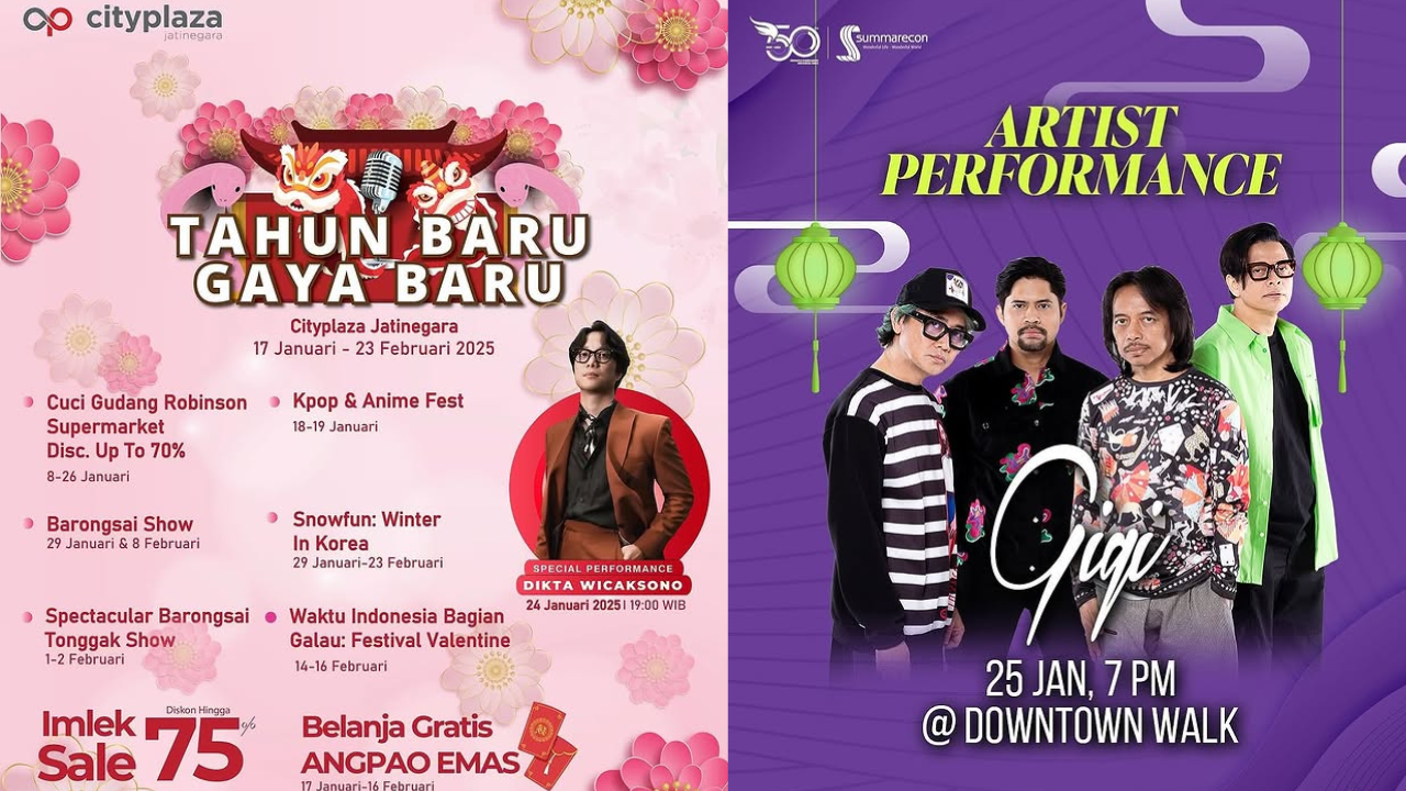 5 Rekomendasi Konser Gratis di Jabodetabek Akhir Pekan 24-26 Januari 2025, Ada Dikta hingga Band Gigi!