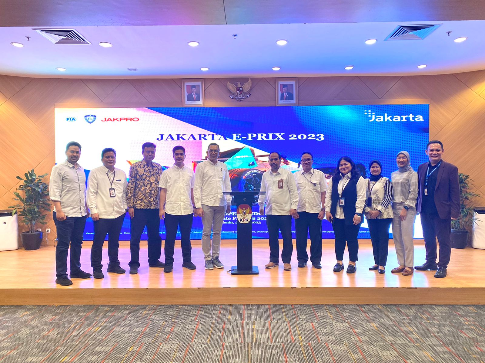 Jakpro Gandeng KPK Untuk Monitor Kegiatan Jakarta E-Prix 2023