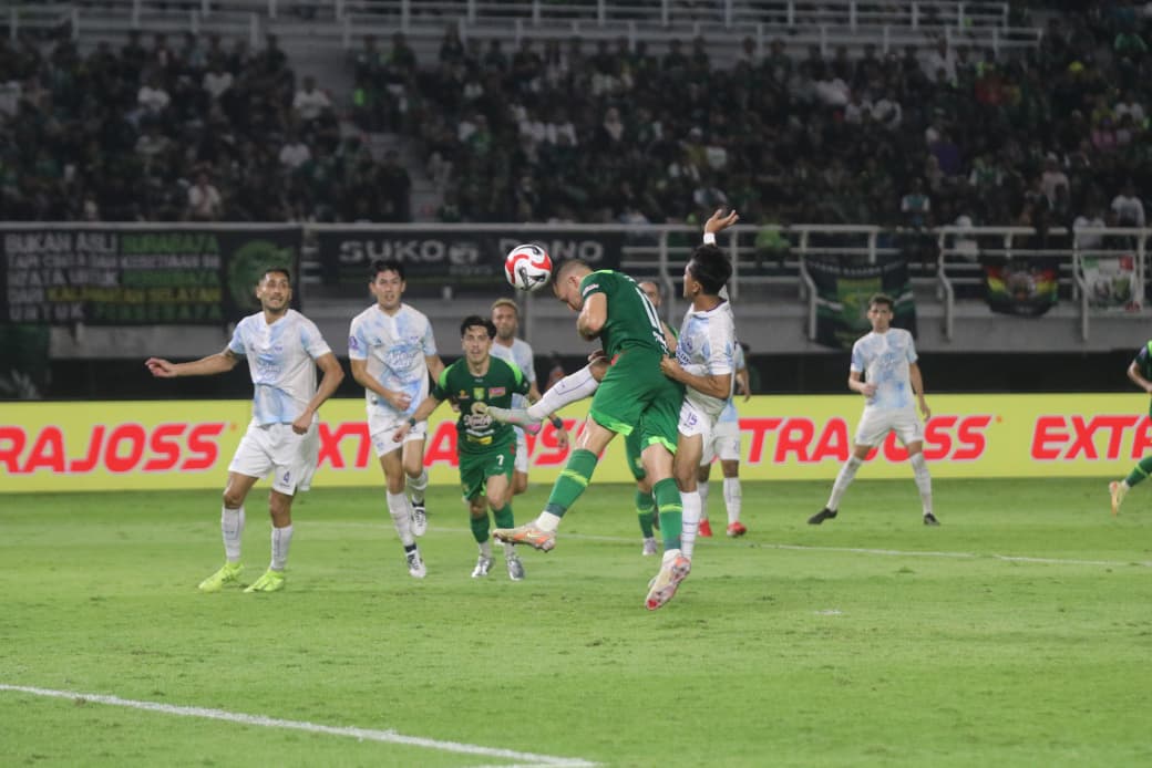Statistik Striker Baru Persebaya Mihailo Perovic vs PSIM, Jarang Dapat Bola!