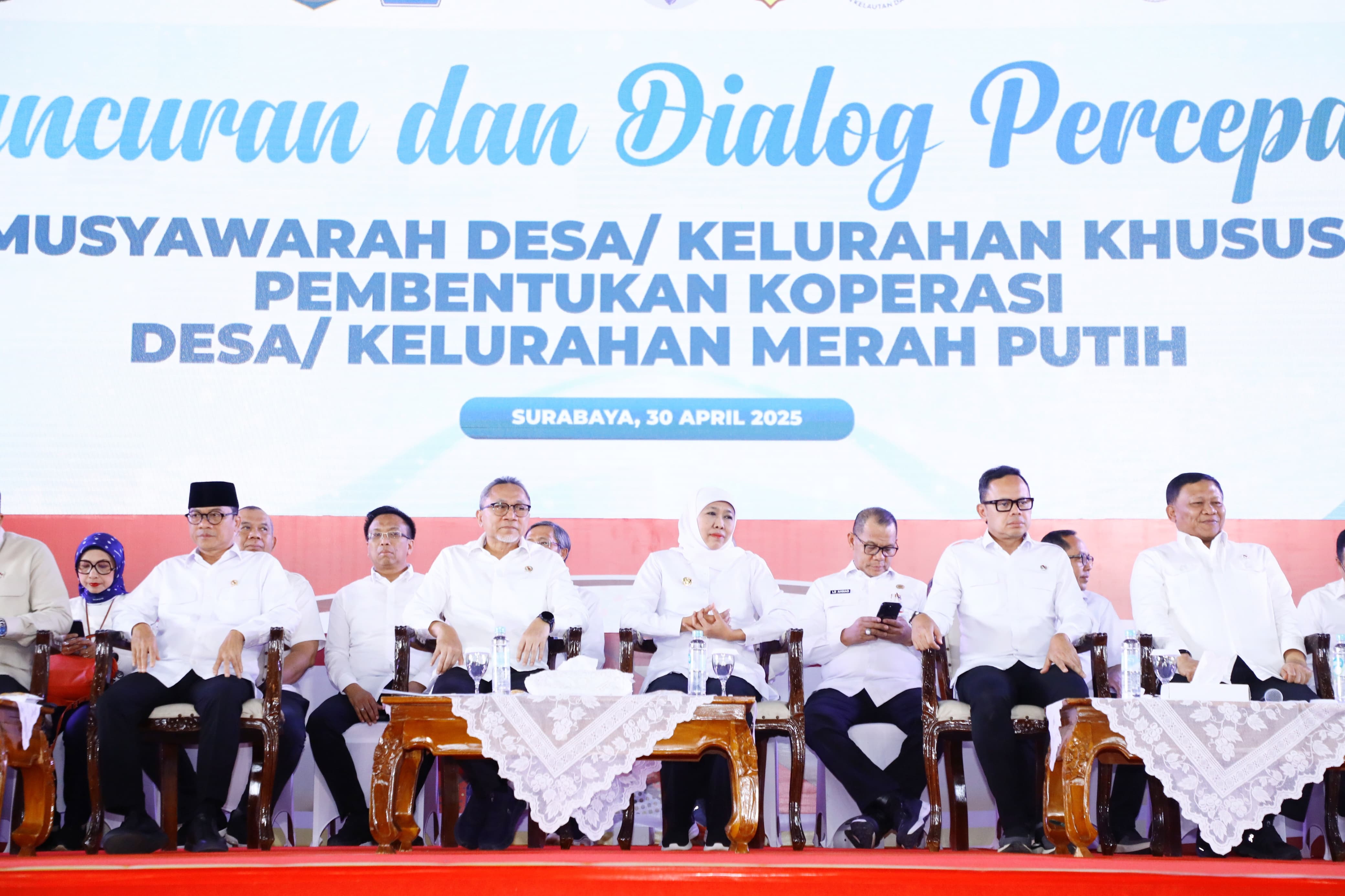 Jatim Terbanyak Pengesahan Koperasi Merah Putih, Khofifah Targetkan 100 Persen Sebelum Hari Koperasi