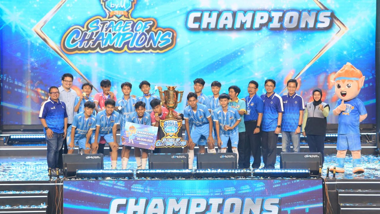 Puncak Piala Futsal by.U 2025: SMA 2 Banjarmasin Kuasai Stage of Champions