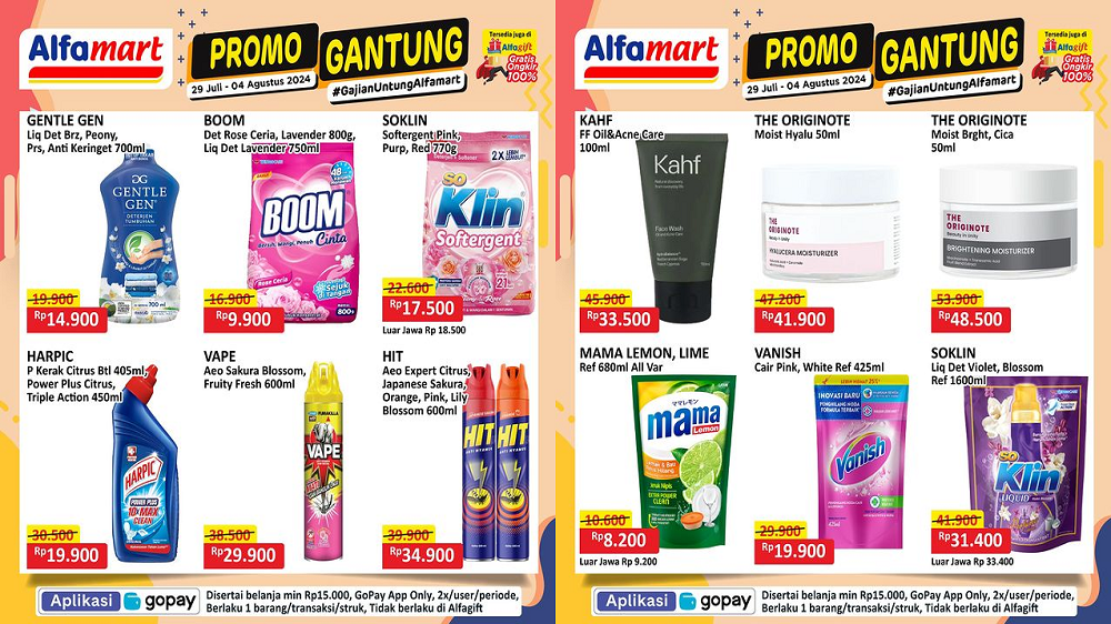 Katalog Promo JSM Alfamart Hari Ini 3 Agustus 2024, Belanja Sabun Mama Lemon Cuma Rp8 Ribuan!