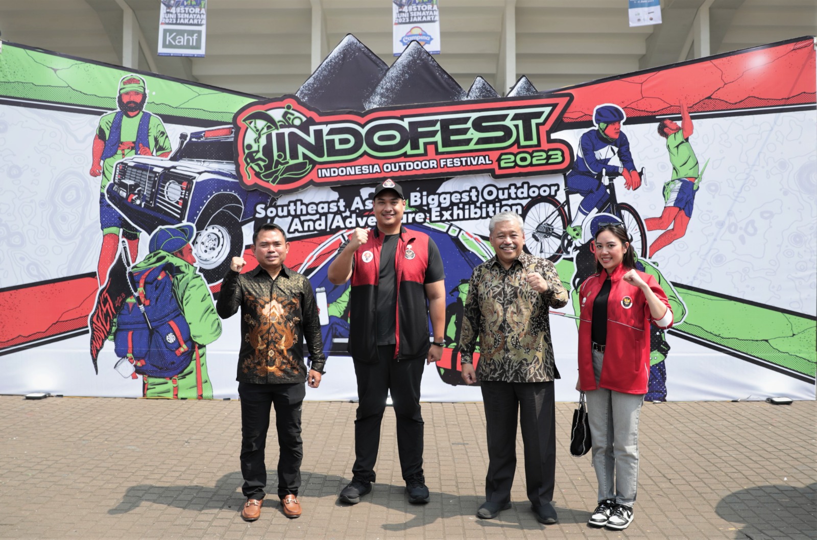Menpora Buka Festival Indofest 2023, Pameran Pecinta Olahraga Outdoor Hadir di Istora Senayan