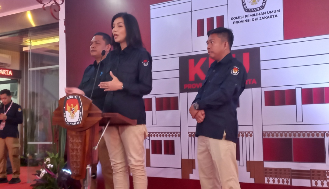 KPU DKI Bakal Undi Nomor Urut Ketiga Paslon Gubernur dan Wakil Gubernur Jakarta Besok Malam