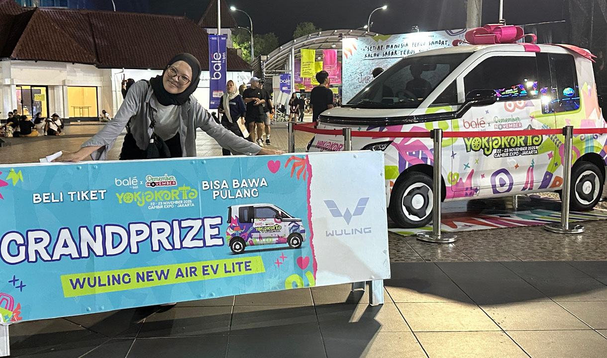 Pemenang Wuling New Air EV Lite Festival Remember November Vol.3 Yogyakarta 