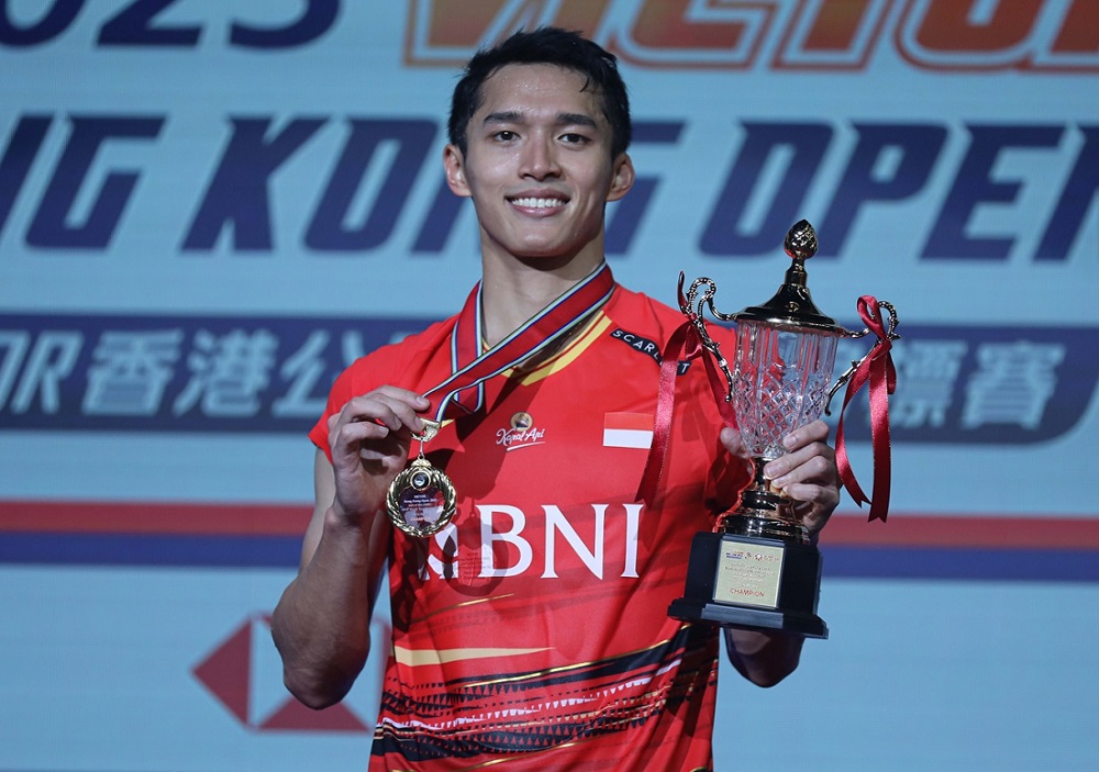 Jonatan Christie Juara Hongkong Open 2023 Lewat Comeback Dramatis: Ini Semua Berkat Tuhan