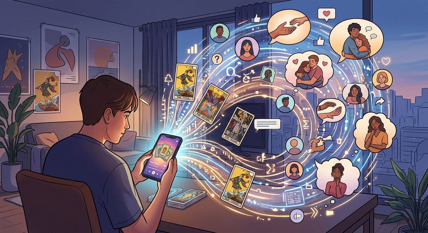 Ketika Anak Muda Mencari Makna lewat Tarot Digital