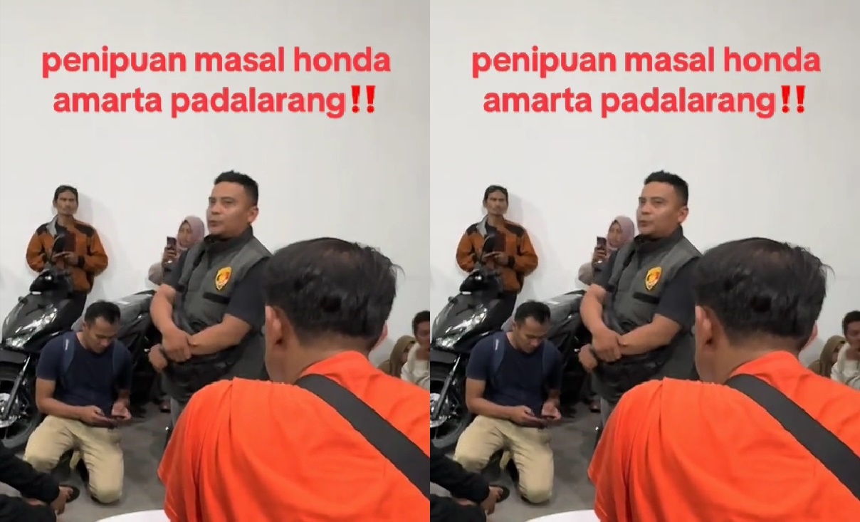 Viral di Medsos! Dugaan Penipuan Dilakukan Oknum Dealer Honda Amarta Padalarang