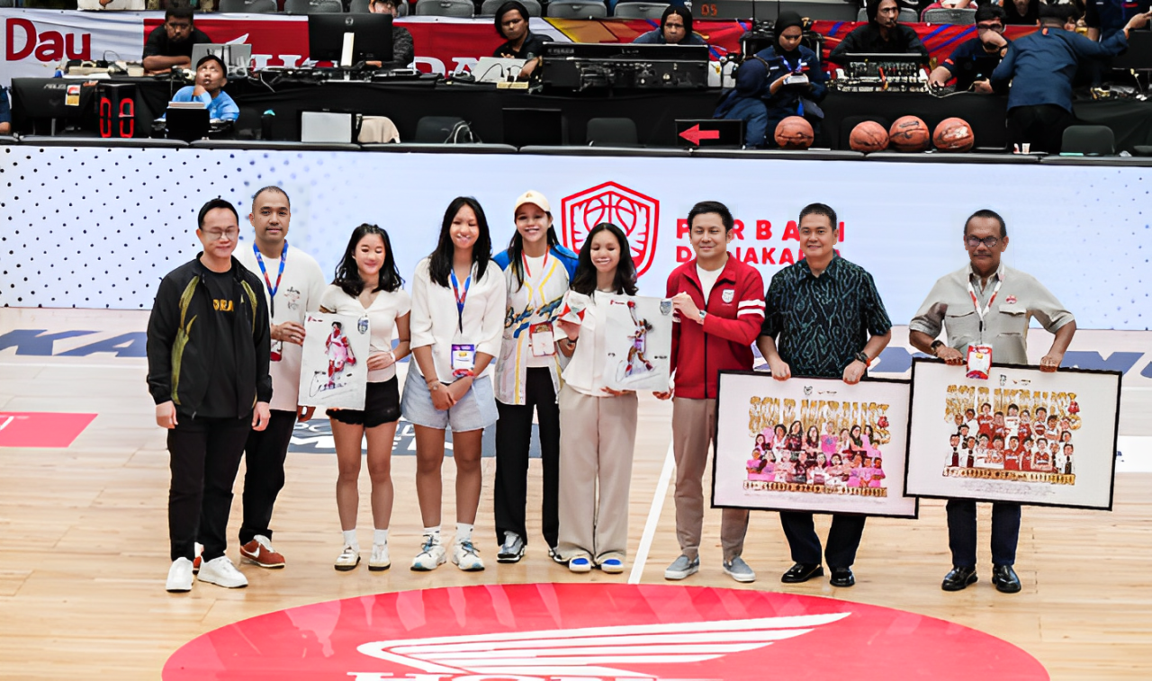 Apresiasi Pengprov Perbasi Jakarta untuk Peraih Emas PON 2024 di Final DBL Jakarta