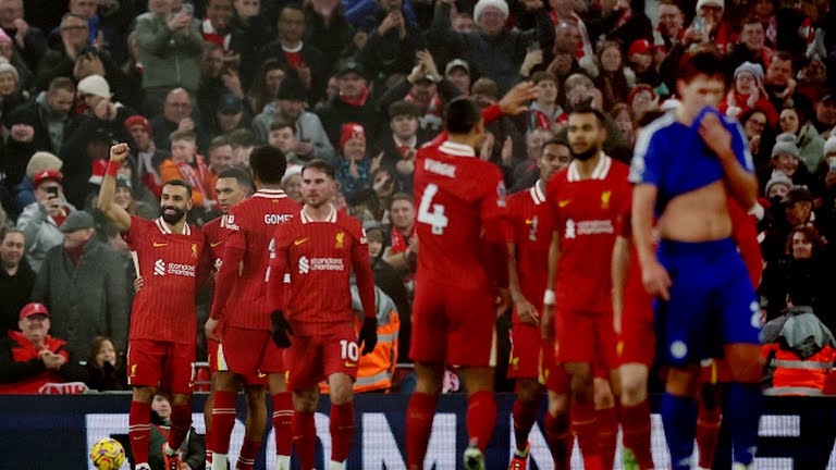 Liverpool vs Leicester 3-1: Menang Comeback, The Reds Makin 'Menggigil' di Pucuk!