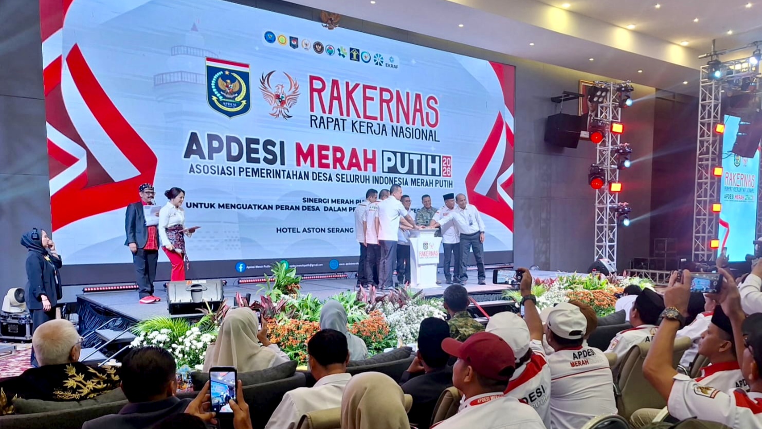 Rakernas Apdesi Merah Putih: 75 Ribu Desa Siap Jadi Motor Ekonomi Nasional