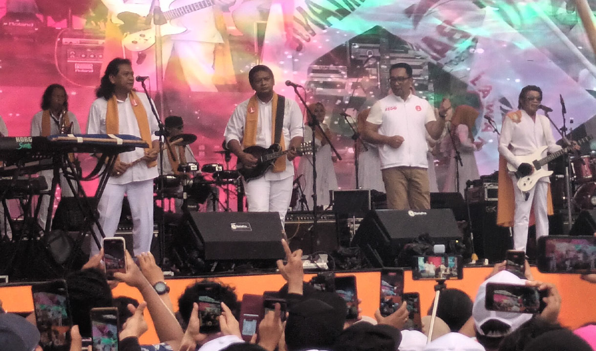 Ridwan Kamil dan Suswono Tutup Kampanye dengan Joget Seru, Komitmen Selesaikan Masalah Jakarta 