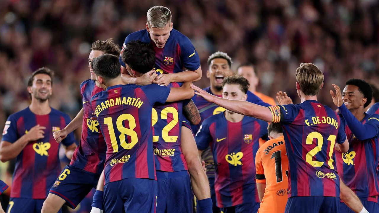 Rating Pemain Barcelona yang Sikat Real Madrid 2-0, Semua Lini Oke!