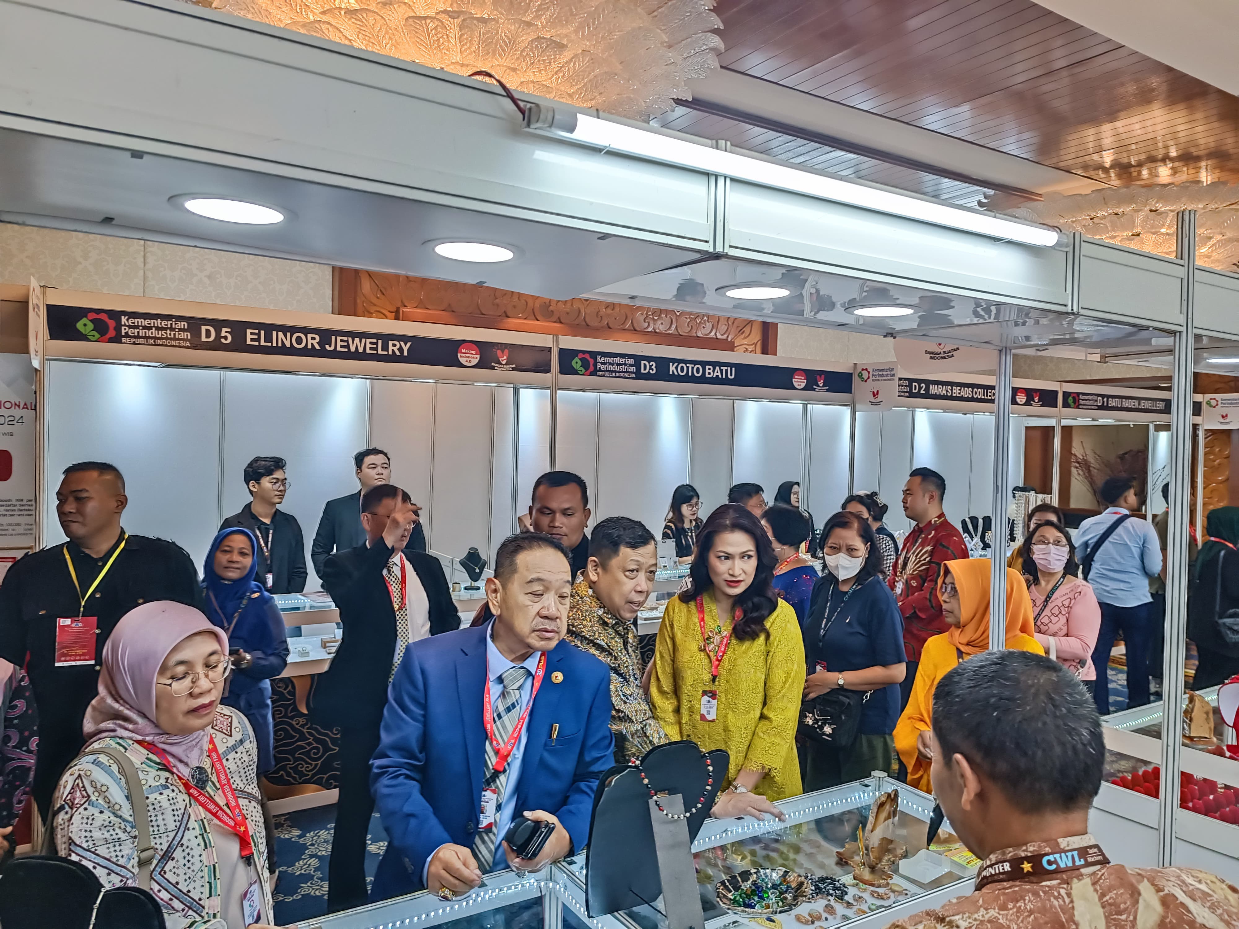 Dimulai, International Jewelry Fair 2024 Harap Tingkatkan Industri Perhiasan Lagi