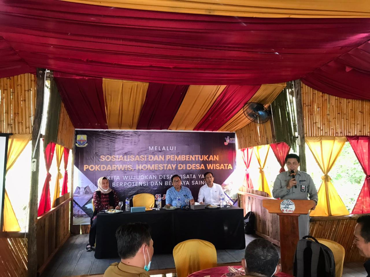 Disbudpar Sosialisasikan Pembentukan Pokdarwis dan Homestay di Tanjabtim