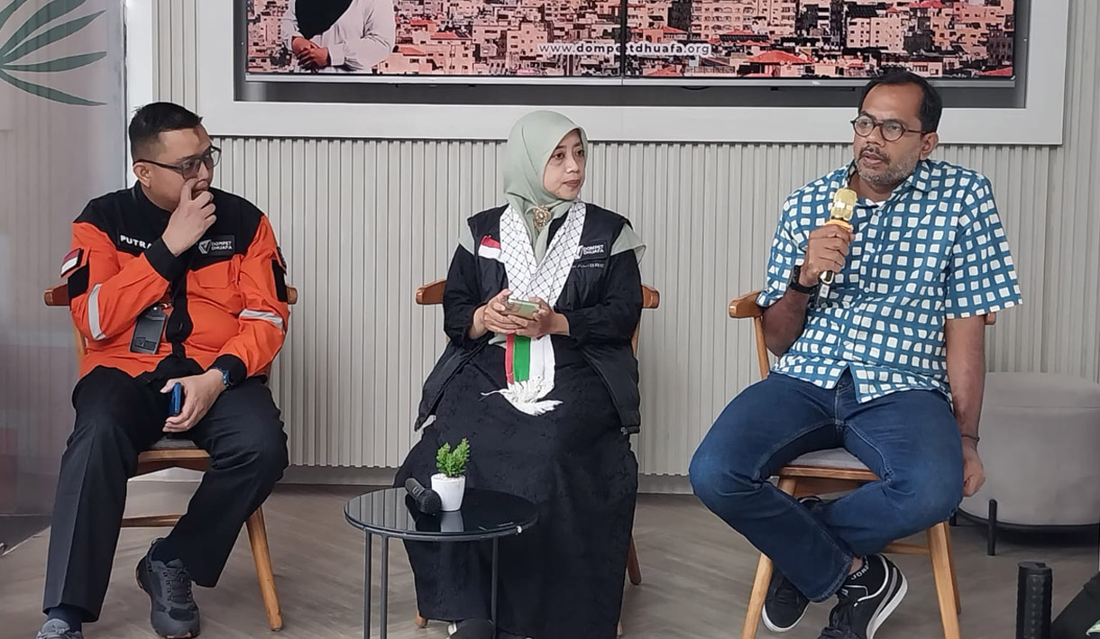 Kembali Bangkitkan Solidaritas untuk Palestina, Dompet Dhuafa Hadirkan Haris Azhar dan Sampaikan Pernyataan Sikap