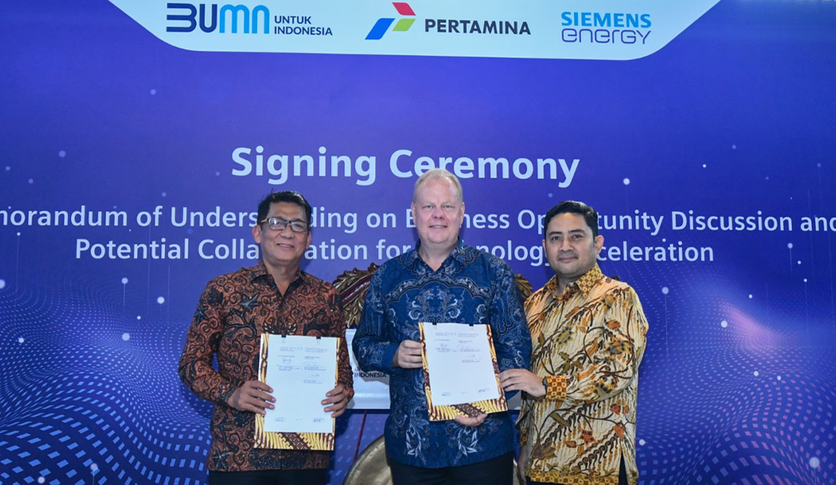 Pertamina - Siemens Energy Siap Wujudkan Transisi Energi Berkelanjutan