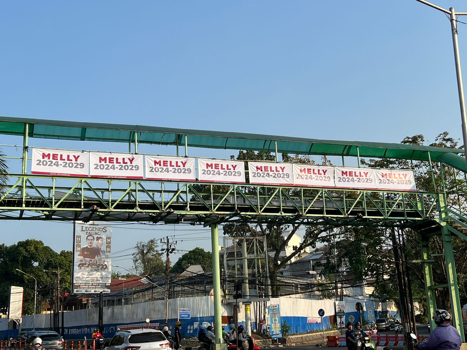 Spanduk 'Melly 2024-2029' Penuhi Kota Semarang, Calon Wakil Wali Kota dari PSI