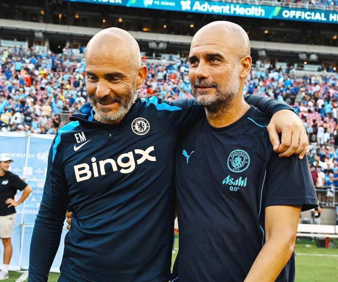 Pep Guardiola Tanggapi Rumor Enzo Maresca ke Man City: Saya Masih Punya Kontrak!