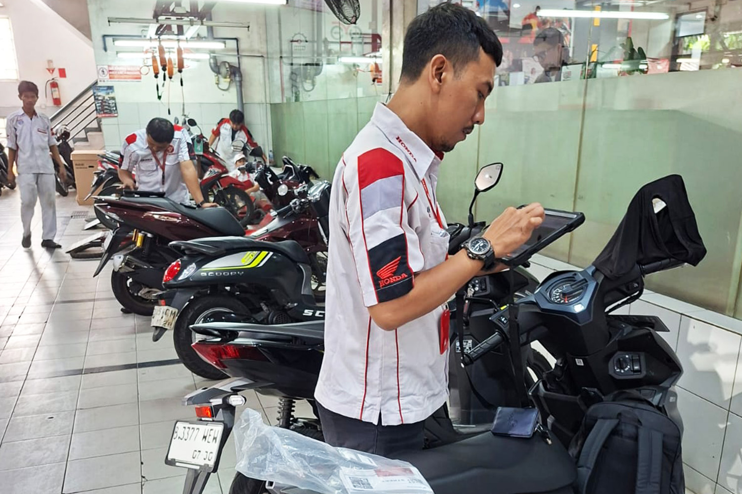 AHASS Jakarta–Tangerang Catat Servis 3,9 Juta Sepeda Motor Honda