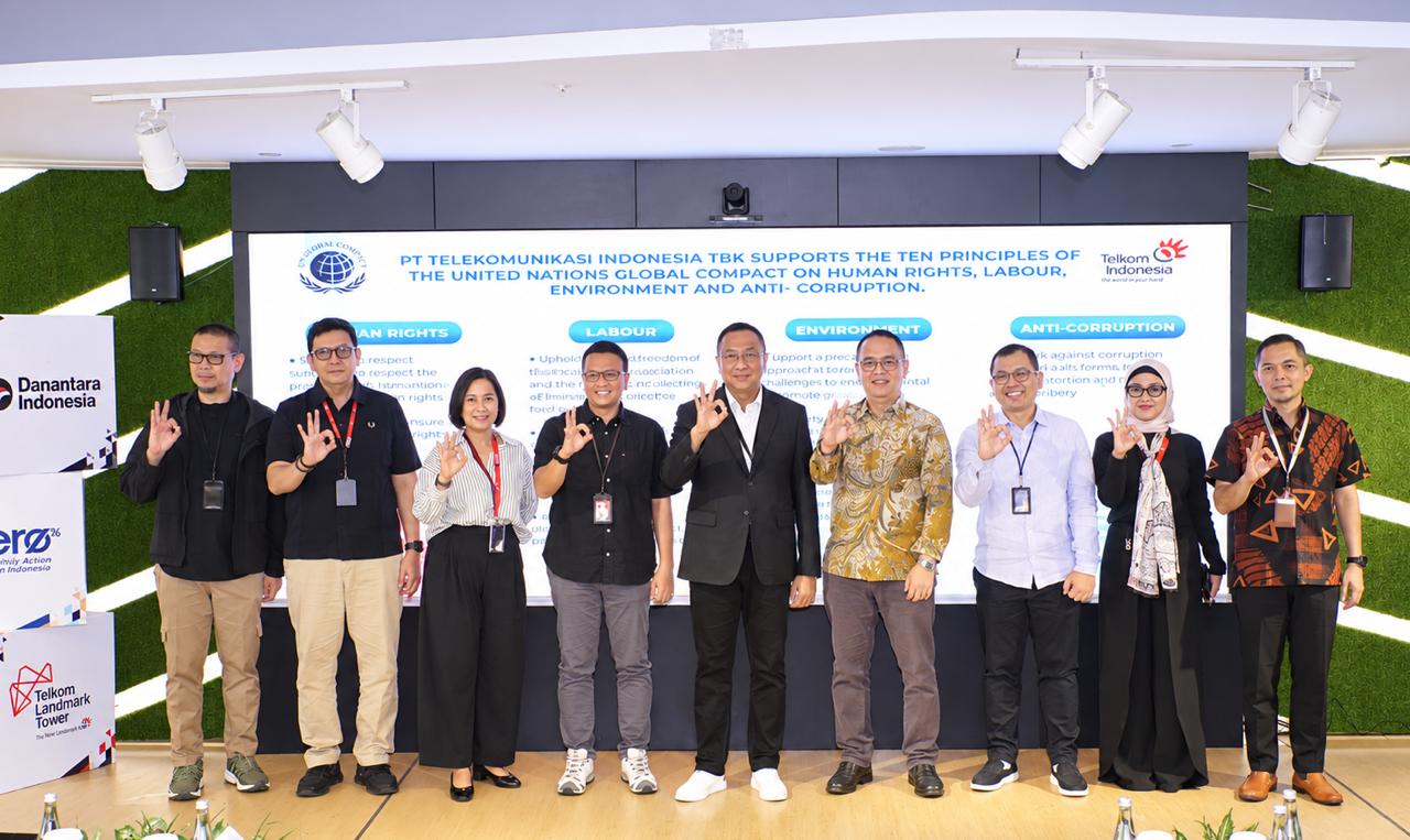 Telkom Perkuat ESG lewat Keanggotaan UN Global Compact dan  Program Zero Waste to Landfill