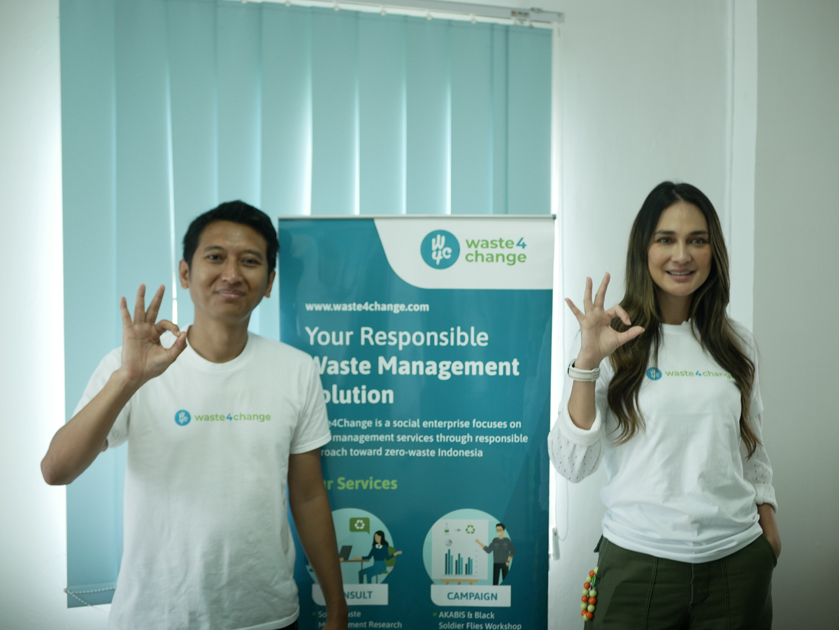 Luna Maya Gabung Investor Waste4Change, Kelola Sampah jadi Perhatian di Indonesia