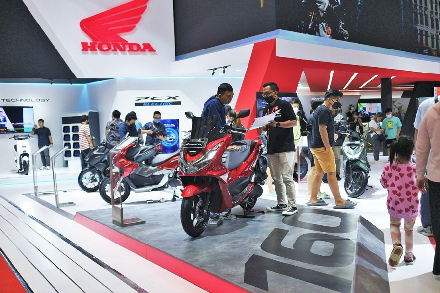 Motor Honda Laris Manis di IIMS 2023, Catatkan Penjualan Hingga 1.054 Unit