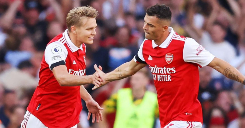 Arsenal 2-1 Fulham: Gol Odegaard dan Magalhaes Bawa The Gunners Tetap 100 Persen Kemenangan