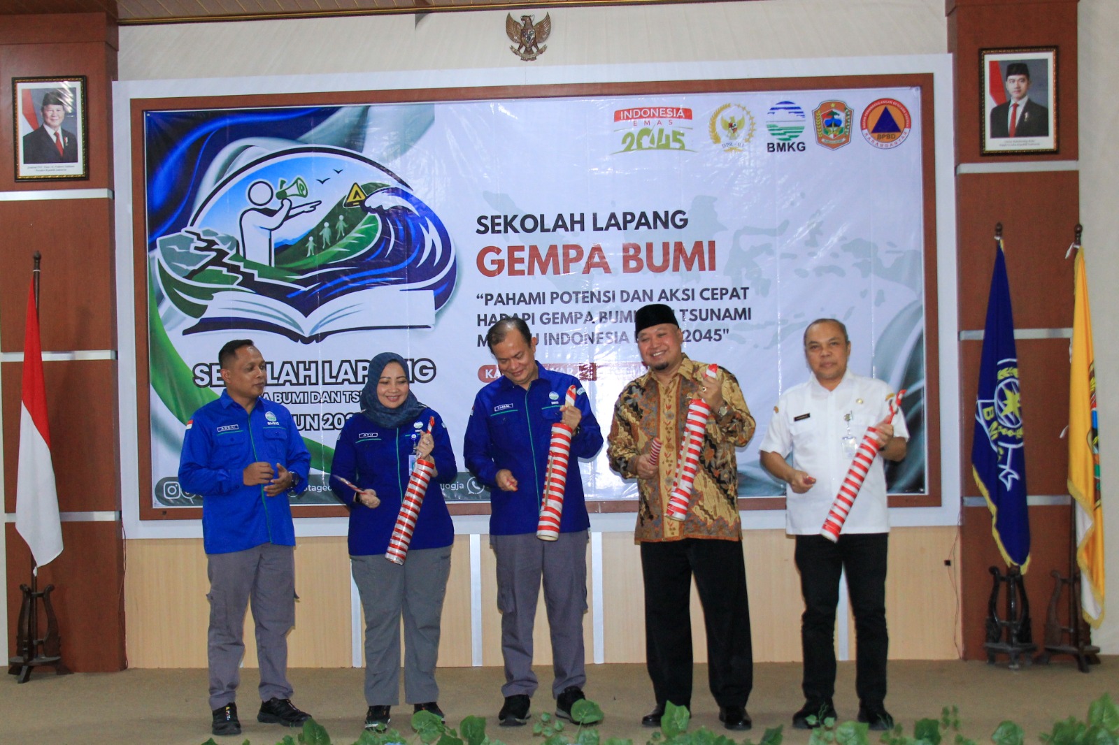 BMKG Perkuat Kesiapsiagaan Warga Karanganyar Hadapi Gempa Lewat Sekolah Lapang 2026