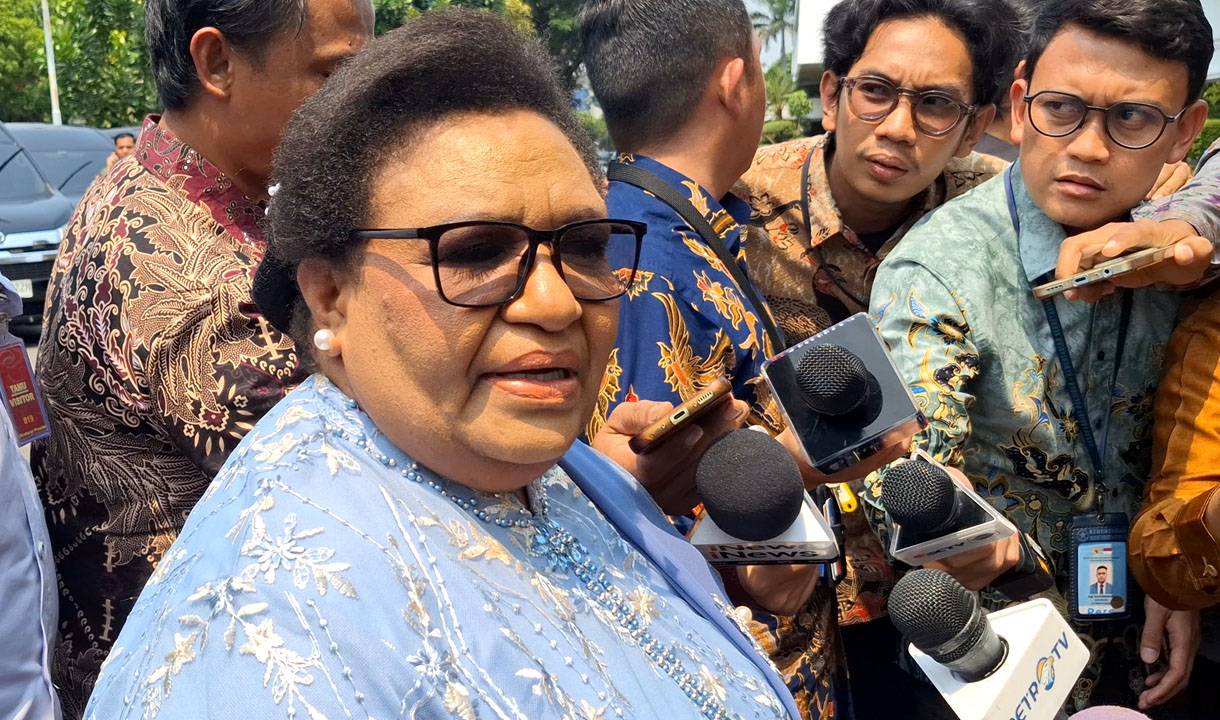 Wamendagri Ribka Haluk Akan Dilantik Sebagai Ketua Komite Eksekutif Percepatan Pembangunan Papua Datangi Istana