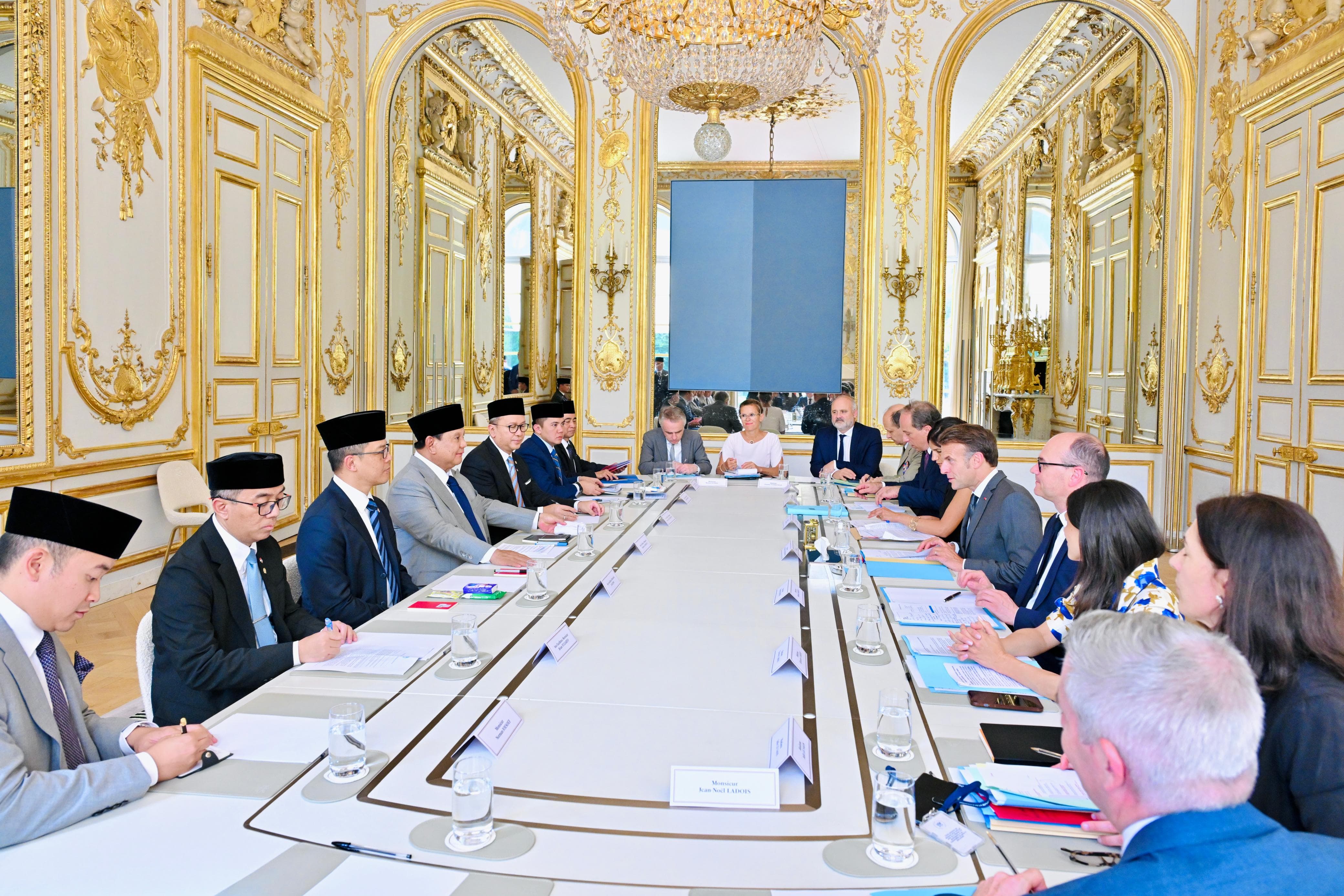 Pertemuan di Istana Elysée, Presiden Prabowo dan Macron Soroti Kerja Sama Pertahanan dan Ekonomi