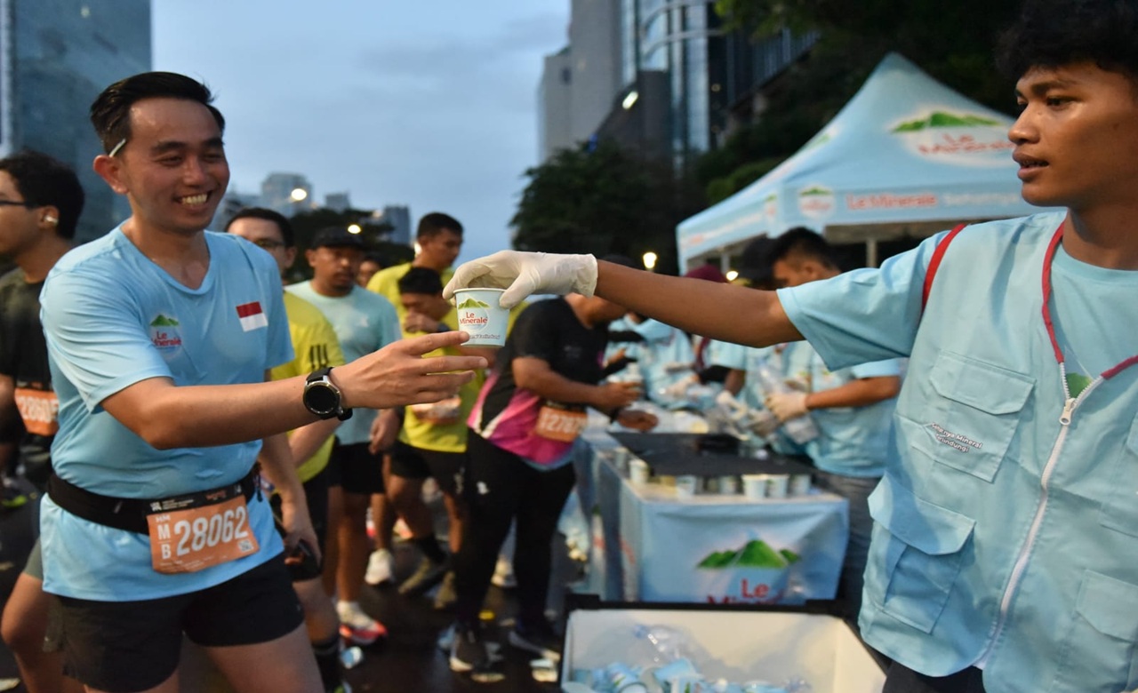 Lolos Uji Ketat dan Verifikasi Standar Internasional,  Le Minerale Jadi Pilihan Resmi JRF Ajang Lari Berlabel World Athletics