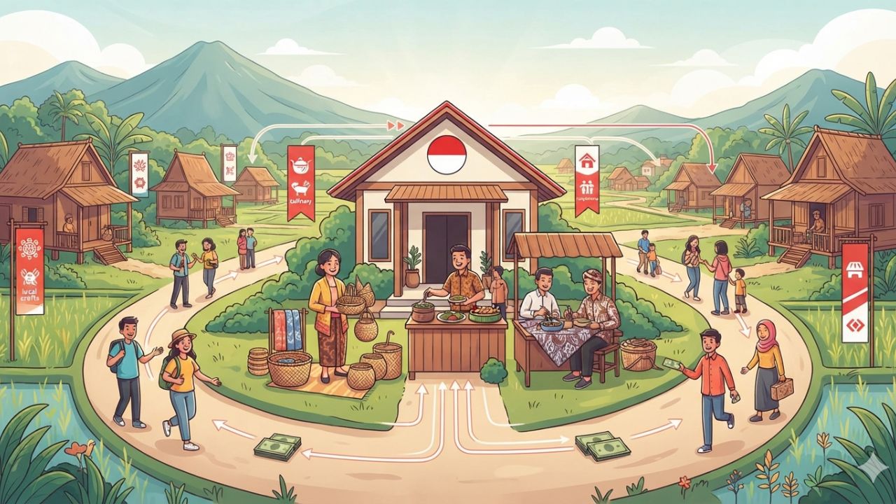 Rahasia Cuan Desa: KDMP Bangkitkan UMKM Pariwisata  
