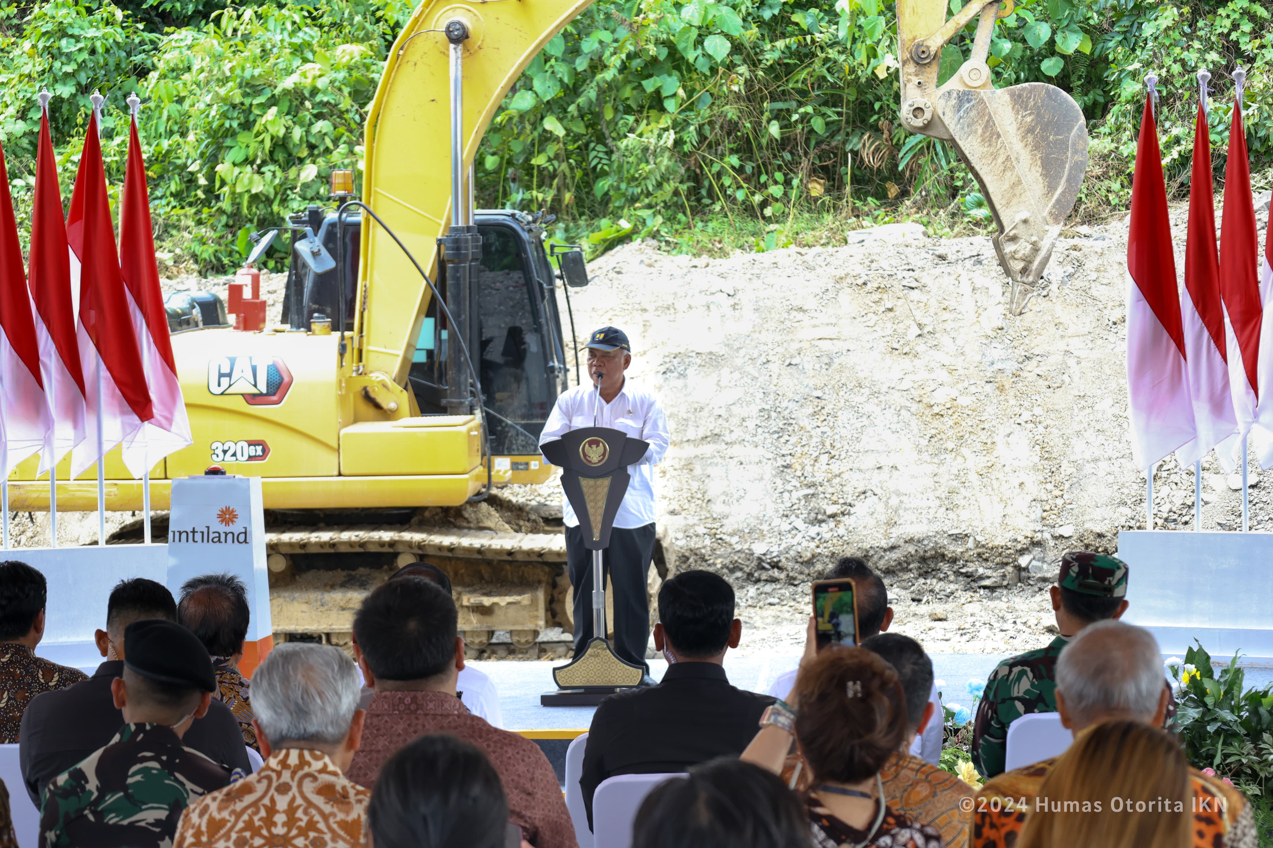 Pembangunan Istana Wakil Presiden RI di IKN Dimulai, Desainnya Berkonsep Rumah Betang Dayak 