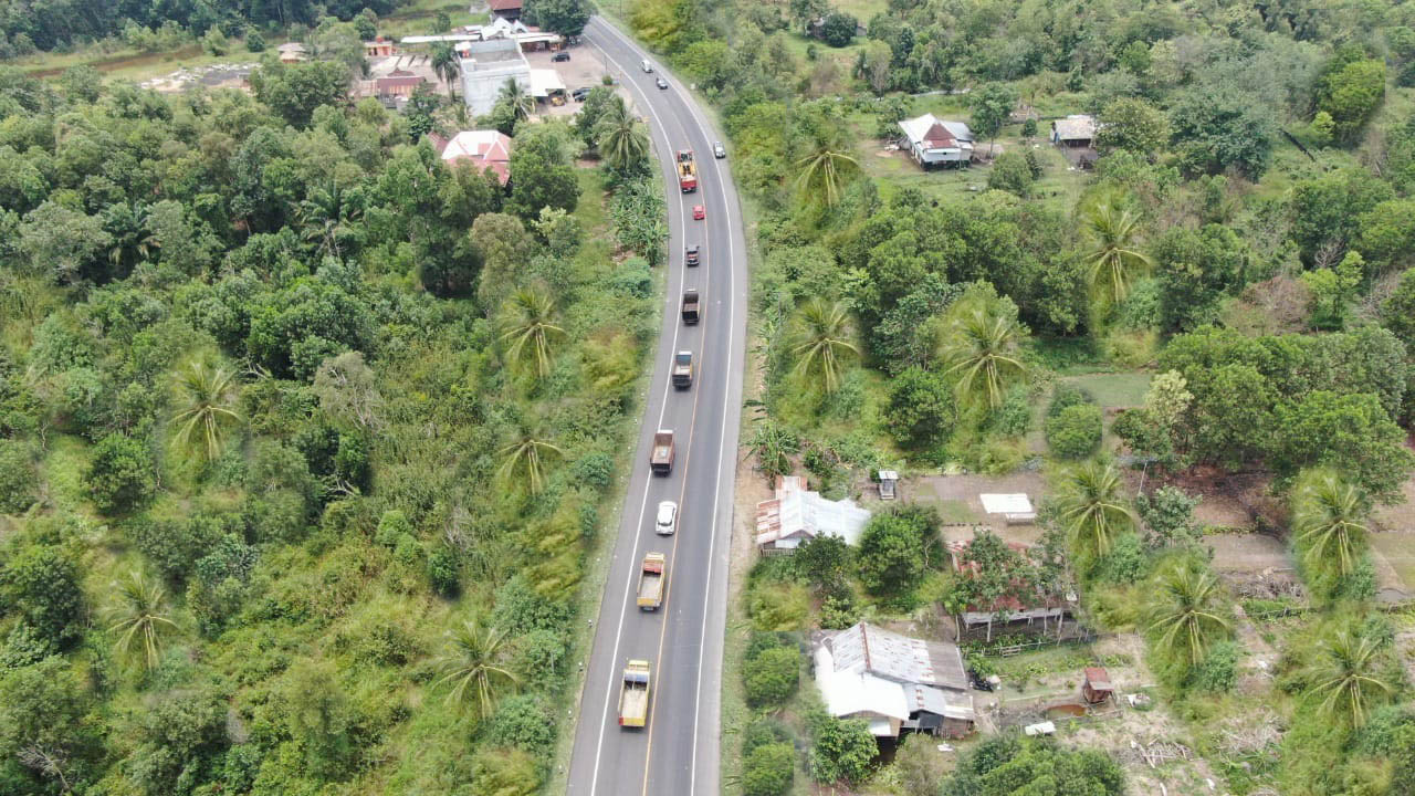 Silahkan Lewat Jalan Lintas Tengah Sumatera, Jalur Alternatif Non Tol Lampung - Bengkulu Sudah Terhubung