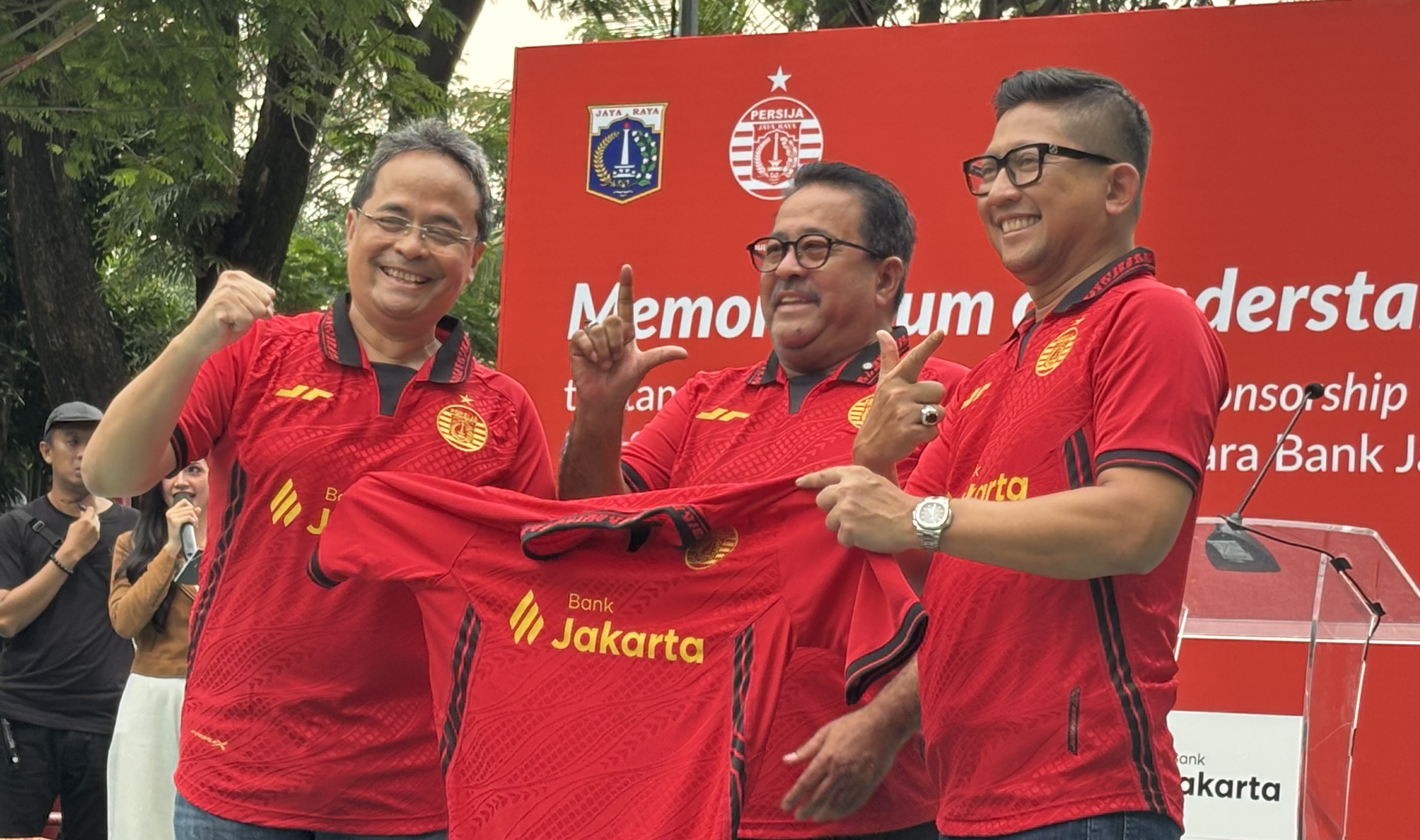 Bank Jakarta Resmi Jadi Sponsor Persija, Wagub Rano Tuntut 2027 Angkat Trofi