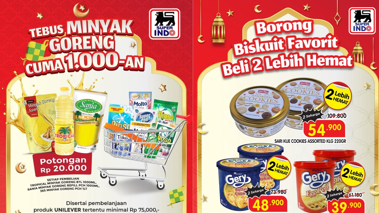 Promo Superindo Hari Ini Terbaru 8 Maret 2026, Tebus Minyak Goreng Cuma Rp1.000-an