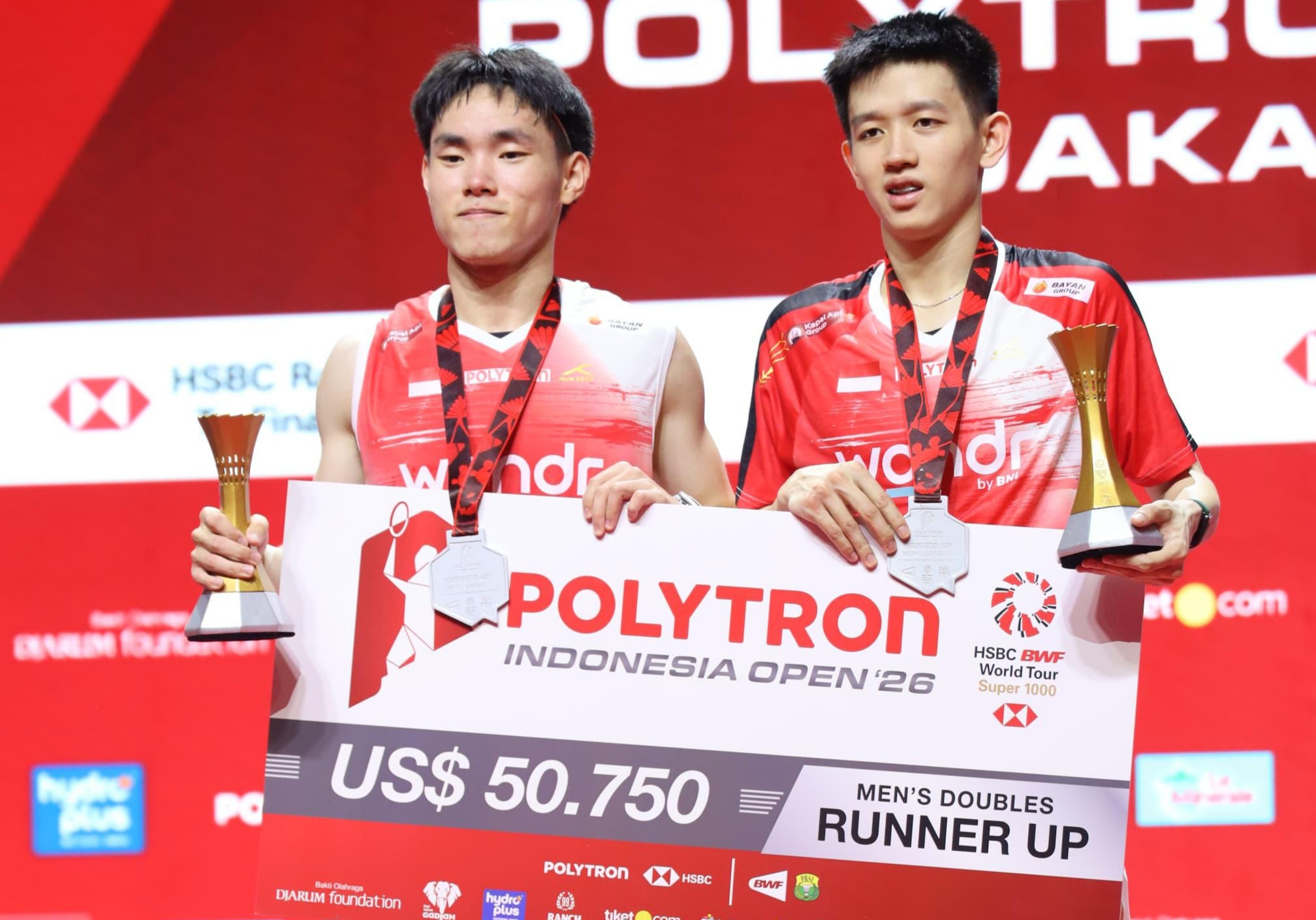 Langkah Raymond/Joaquin di Final BWF Super 1000 Perkuat Optimisme Regenerasi Bulu Tangkis Indonesia