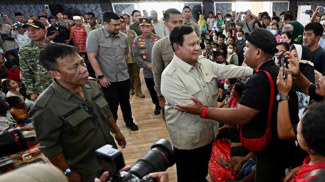 Tinjau Tapanuli Tengah, Prabowo Tegaskan Pentingnya Antisipasi Perubahan Iklim