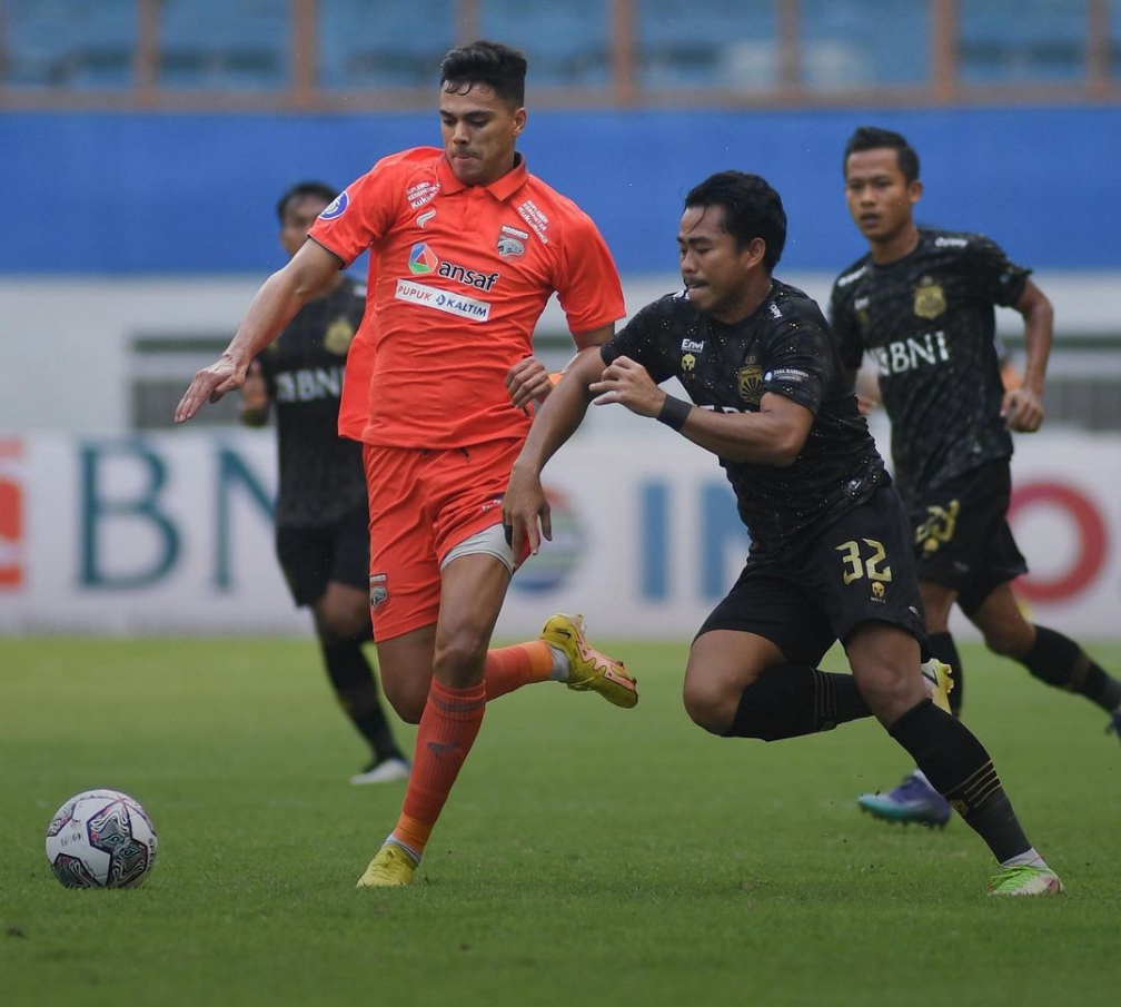 Bhayangkara FC 2-2 Borneo FC: Gol Telat Muhammad Andy Jadi Penyelamat