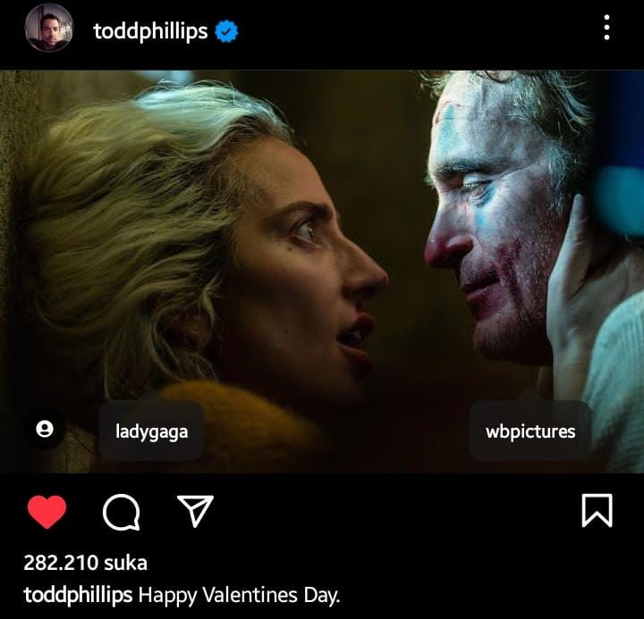 Inilah Potret Pertama Lady Gaga Jadi Harley Quinn dalam Sekuel Joker 2