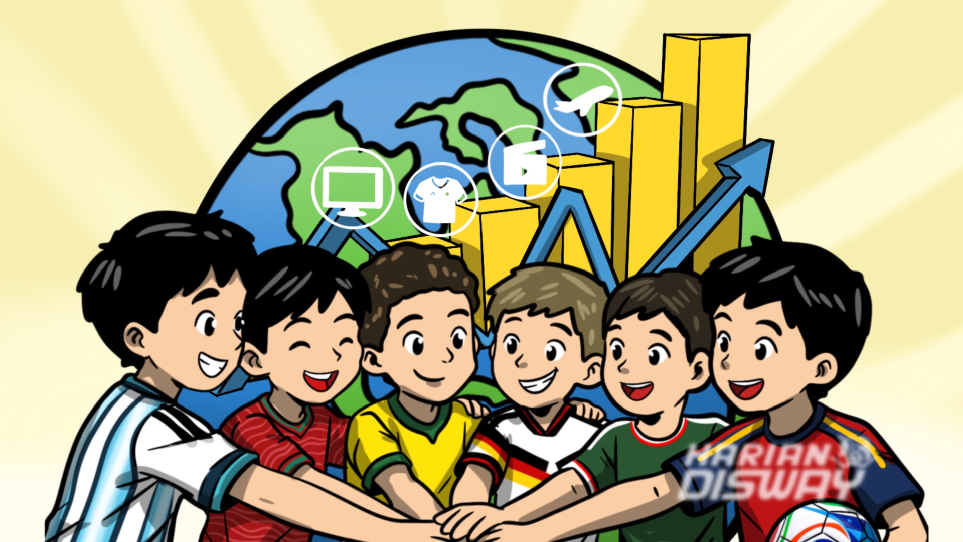 Dari Sepak Bola ke Instrumen: Kekuatan Ekonomi Dunia
