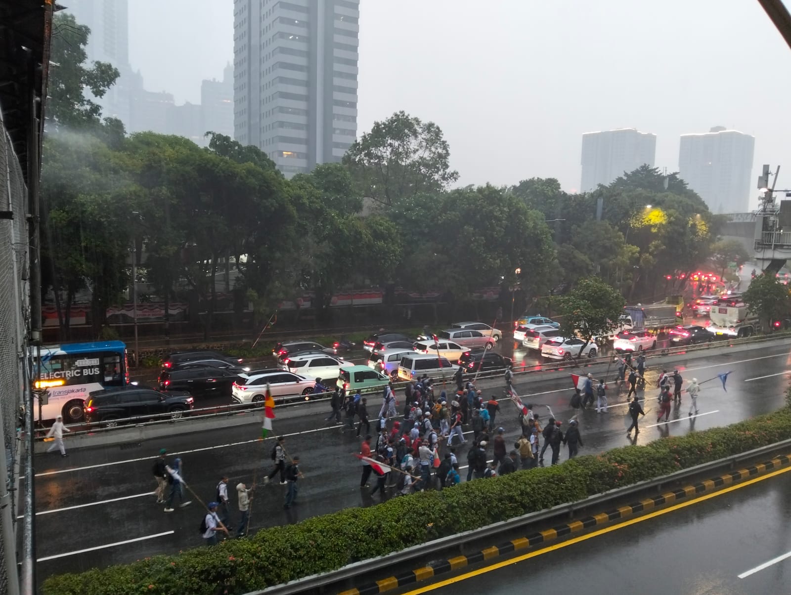 Demo Buruh di Depan DPR, Polda Metro Jaya Siagakan Ribuan Personel